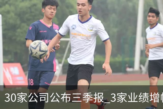 30家公司公布三季报 3家业绩增幅翻倍